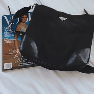 Black Prada cross body